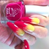 Parrot Polish Raspberry Lemonade Thermal Nail Polish Orange to Raspberry