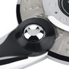 LED Shower Head, Rain Shower, 3 Colours, Colour Changing, Temperature