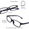 VisionGlobal Blue Light Blocking Glasses for Computer Reading or Gaming,