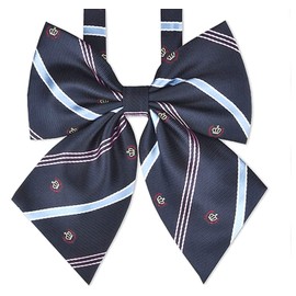 Ribbon, School Ribbon, Adjustable Size, Easy to Wear, School Tie, Accessory, Cute, High School Girl, School Uniform, Costume, Costume, navy