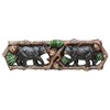 BLACK FOREST DECOR Pinecone Bears Cabinet Pulls - Set of