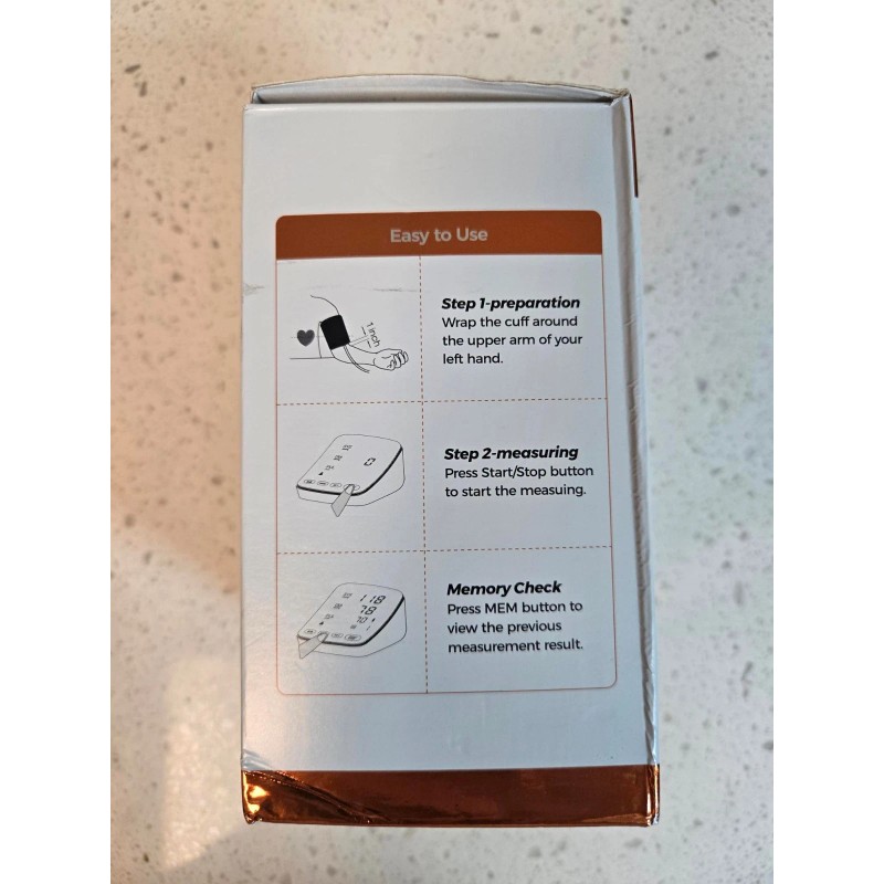 InvaxeUpper Arm Electronic Blood Pressure Monitor U82RH
