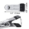 BERYLER® 30 Pack Long Lasting Stainless Steel Clothespins with Anti-Scratch