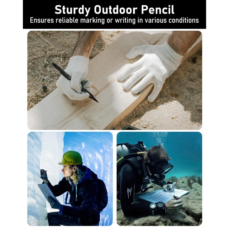 Four Candies 1.3mm Mechanical Pencil Set with 72 Lead Refill,