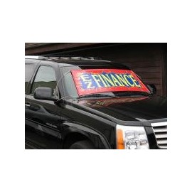 NEOPlex 20" x 54" Car Windshield Banner - Se HABLA ESPANOL