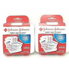 Johnson 12 Essential First Aid Items Pack of 2