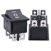 Twidec/2Pcs Rocker Switch 6 Pins 3 Position ON/Off/ON AC 10A/125V