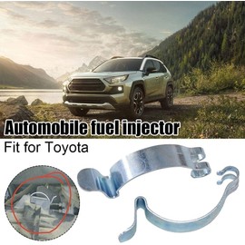 4PCS Silver Car Air Filter Cleaner Housing Box Lid Spring Clip Clamp for Car Air Filters