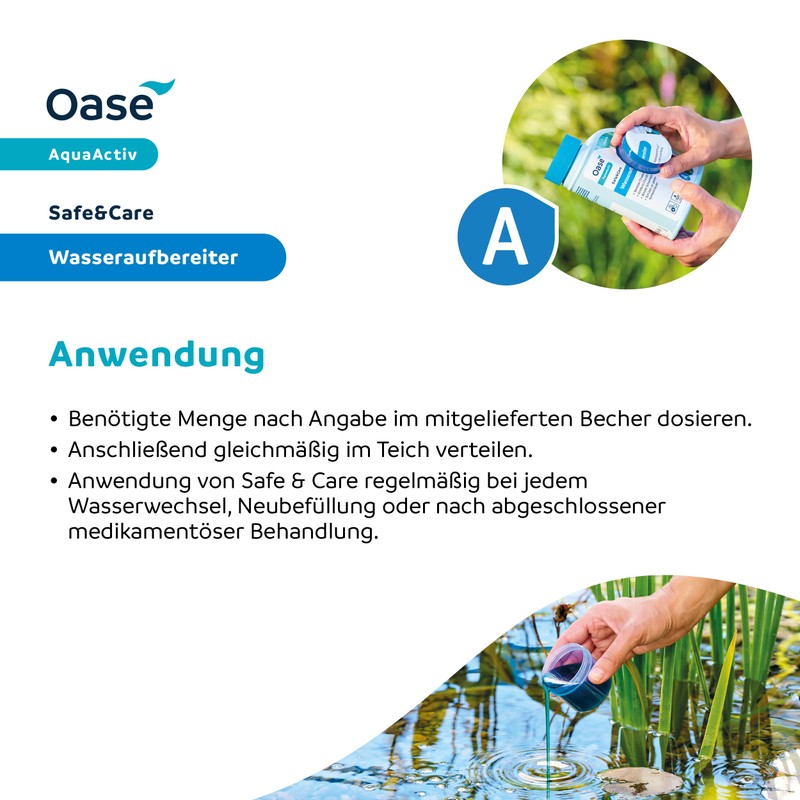 Oase Water Purifier AquaActiv Safe and Care 500 ml –