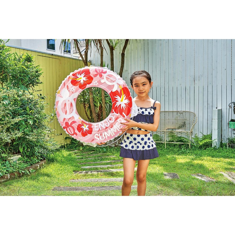 Igarashi RLD-70G Float Ring, 27.6 inches (70 cm), Honuhaibiukiwa (Pink),