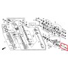 HONDA GENUINE OEM HONDA REAR SHOCK LINKAGE CHAIN ROLLER BOLT