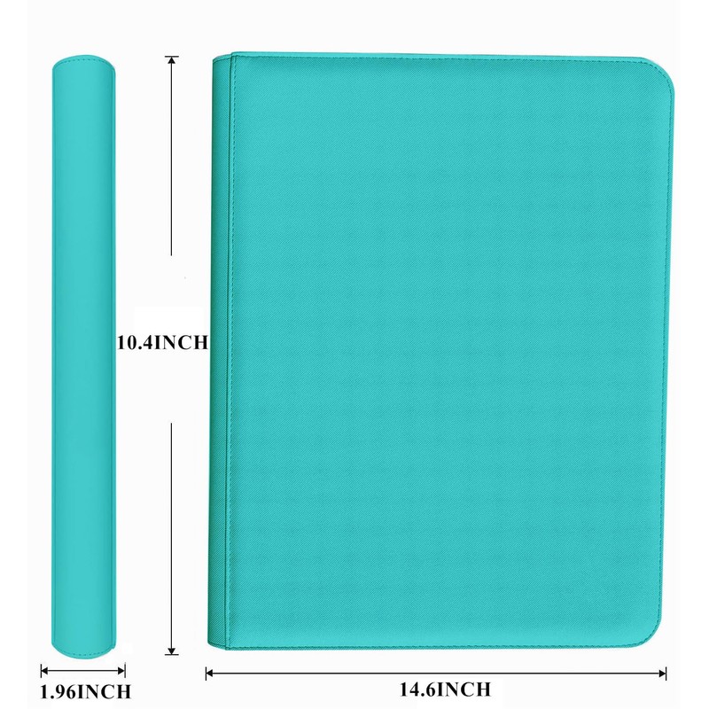 40 Pockets Graded Card Binder, Toploading PSA Slab Holder Album,