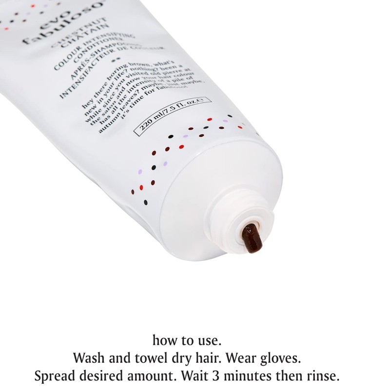 Evo fabuloso Colour Intensifying Conditioner Chestnut 220 ml