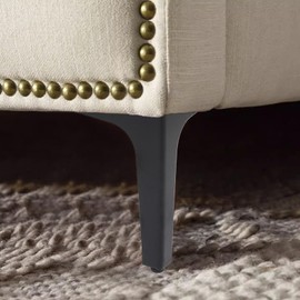 Metal Legs for Table,Metal Desk Legs | Heavy Duty Base with Angled Triangular Support Industrial Replacement for Dining Home Kitchen Family Outdoor Use