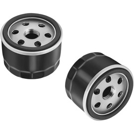 Vexillaris 49065-7007 49065-0721 Mower Lawn Mower Oil Filter Engine Oil Filter For Kawasaki FR691V FR651V FX600V FR730V FR541V FR600V FX600V FS730 FX600v FS451V FS481V FS691V FS651V （2PCS）