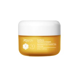 Jeju On Vegan Turmeric Moisturizing Cream 50ml Skin-soothing, highly moisturizing and nutritious cream / 제주온 비건 울금 수분크림 50ml 피부진정 고보습 영양크림
