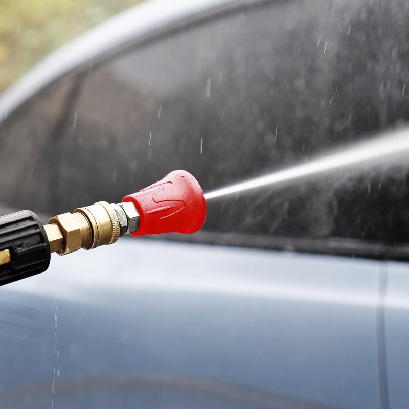 Maxshine Premium Stainless Steel Spray Nozzle Set | Universal ¼″