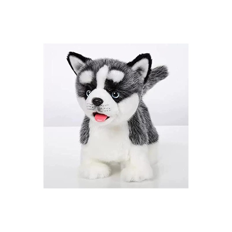CU-MATE Walking Husky Stuffed Dog, Electronic Toy, Realistic Interactive Puppy