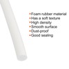 uxcell Silicone Foam Seal Strip, 8.5mm(0.33") Dia 3.5 Meters(11.48 Ft)