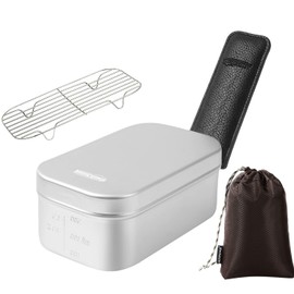 MiliCamp MR-250 Pro MR-250 Mestin, Set of 4 in 1, Camping, Rice Rice, 2 Cooking, Deburred, Outdoors, Home Cooking, Disaster Preparedness, Squeezing, Scale Included