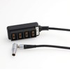 Eonvic Right Angle Male 2pin to 4 Port Hub Adapter