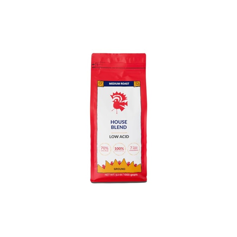 Puroast Low Acid Coffee Ground | House Blend Ground |