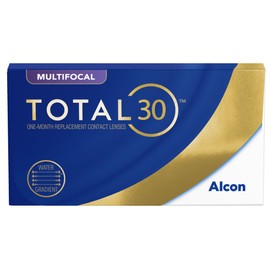 TOTAL30 Multifocal Monthly Lenses, Pack of 6, BC 8.4 mm, DIA 14.2 mm, ADD High, -01.50 Dioptres