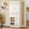 YITAHOME Kitchen Pantry Storage Cabinet, 72.4" Tall Freestanding Modern Cupboard