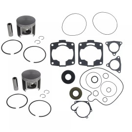 Aftermarket Polaris SKS 700 Pistons Full Gasket Kit Bearings Crank Seals 81mm 1999 2000 2001