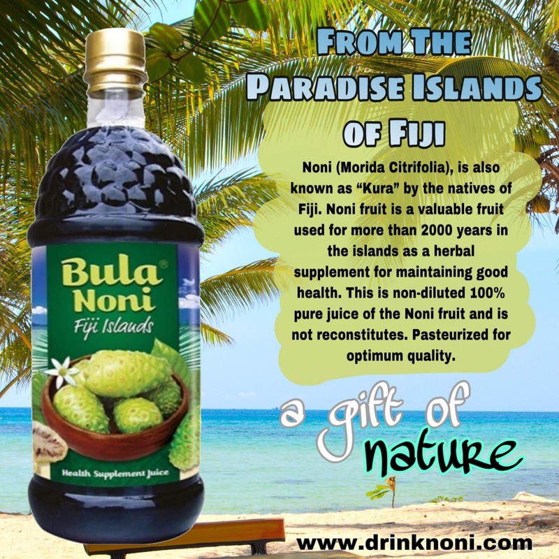 BULA NONI FRUIT JUICE NONI FRUIT JUICE - Wellbeing Drink