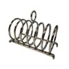 Toast Rack Toast Stand Bread Rest Bread Stand Stainless Steel Toast Truck (6 Slots)