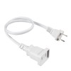 BolAAzuL Cable De Extensión De Alimentación De 2 Clavijas De