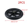 Crapyt 2 PCS Walker Wheels Replacement Drive Walker Replacement Parts