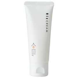 Riz Feminine Care Cream, 2.1 oz (60 g), For Delicate Zones, Dull Care, Hair Removal, Moisturizing, Weak Acid, Blue Savon Scent, Cream