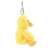 Apricot Lamb Cute Stuffed Duck Keyring 15 cm - Duck