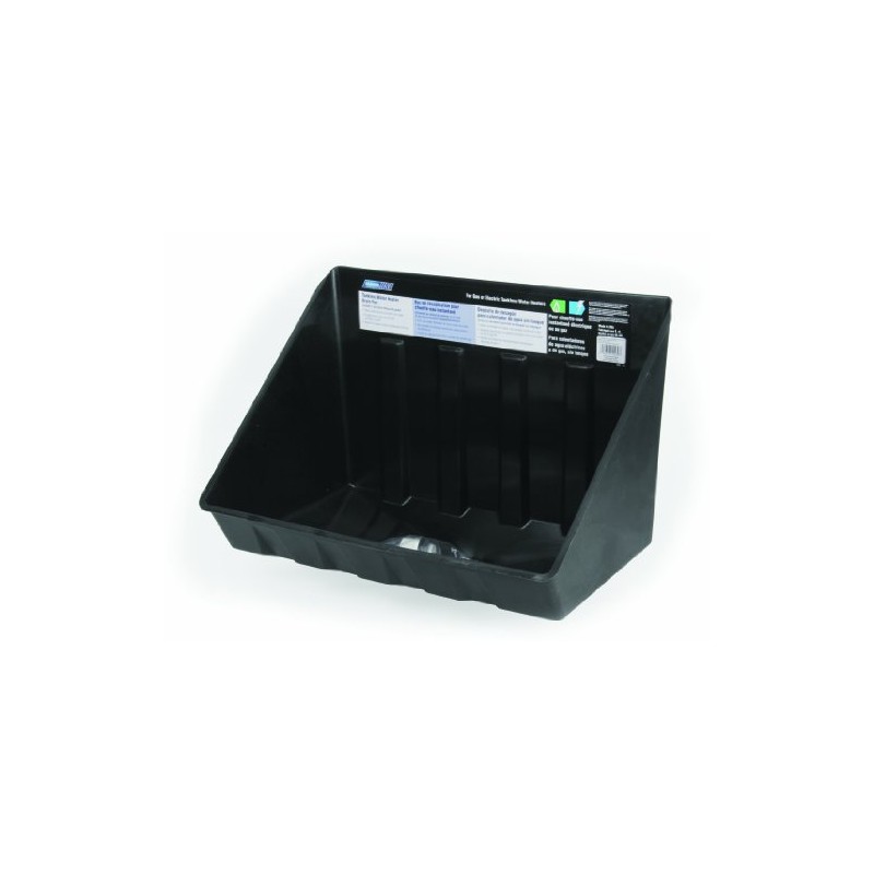 Camco 11470 Tankless Water Heater Drain Pan with PVC Fitting