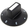 0000524051 0000524051 Black Button for Worktop