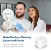 Ultrasonic U-V Retainer Cleaner Machine, 45kHz Ultrasonic Cleaner for Dentures,
