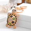 Crystal Rhinestone Diamante Longevity Tortoise Shoe Decoration Chain for Phone