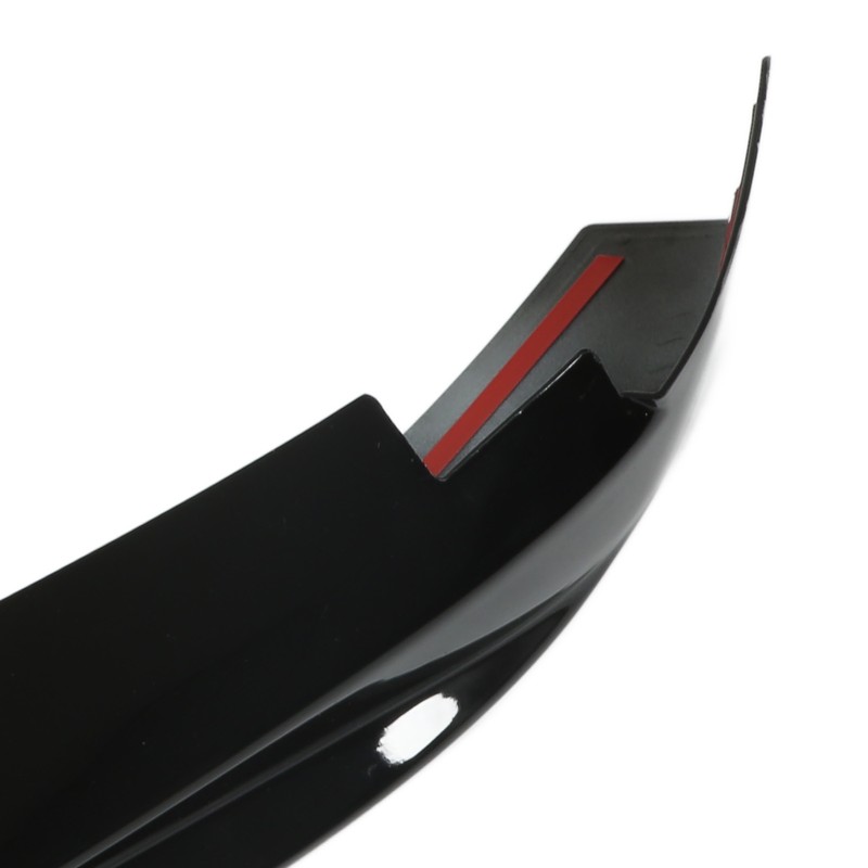 2 Pcs Front Bumper Diffuser Glossy Black Left Right Lip