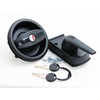 Zadi Entrance Lock, Motorhome, Caravan, Boat, Caravan, Black, Clockwise Round