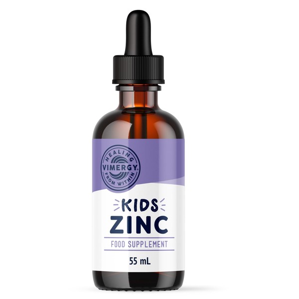 Vimergy Vimergy kids zinc liquid supplement C fast absorbing kids