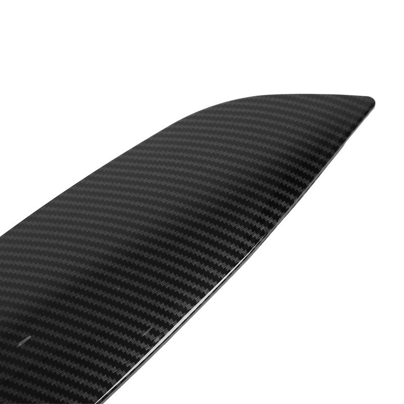 2Pcs Headlights Eyelids Cover Lamp Sticker Carbon Fiber Pattern Replacement