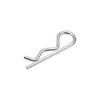 sourcing map Clip Pins 2mm Wire Carbon Steel 40mm Length