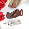 TOURBON Pruning Shears Case, Leather Case, For Gardening Pruning Gardening,