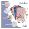 3pzs Cuadernos Escolares Pasta Dura Libretas Cosidas Rayado