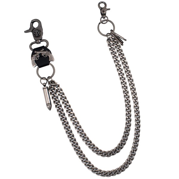 MiDube Trousers Chain Wallet Chain Jean Fashion Hip Hop Style