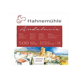Hahnemuhle Andalucia 500gsm Watercolour Block 24x32cm