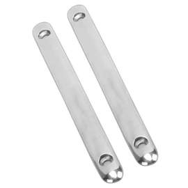 Pack of 2 5.9 Inch Rub, 2 Pieces Strake Mooring Lines Protection 316 Line Strakes for Marine Stainless Steel Rub Rail Stainless Steel Accessories Boat Yacht RV