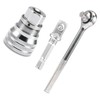 Universal Socket Wrench Set 10‑19mm 3/8 Adapter Adjustable Socket Spanner
